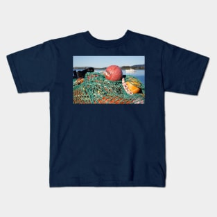 fishing net and floats Kids T-Shirt